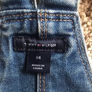 Tommy Hilfiger girls overalls skinny jean